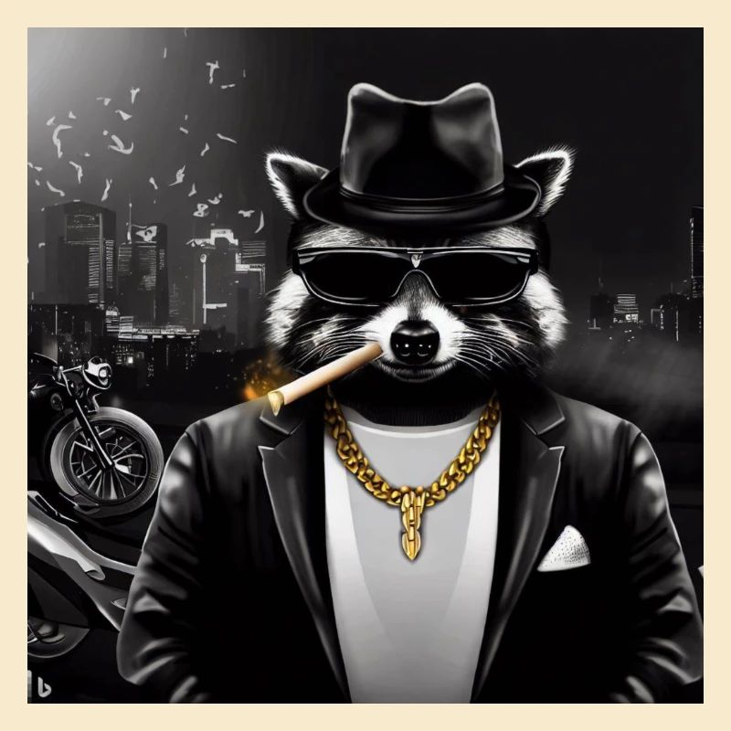 Gangster Waschbär