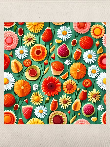 Sommerliches Blumenmuster