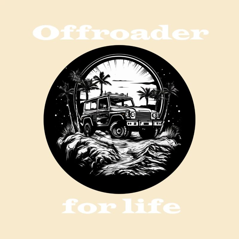Offroader pour la vie blanc