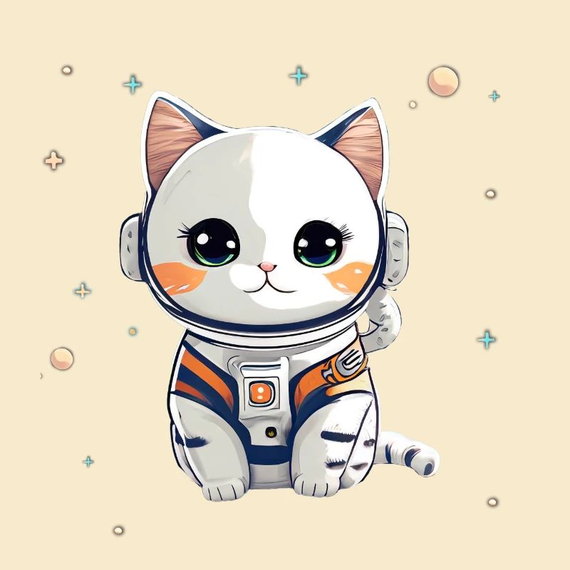 Niedlicher Chatstronaut #3
