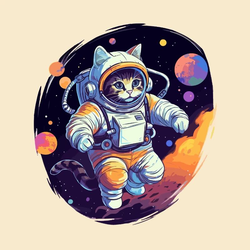 Cat Space Astro