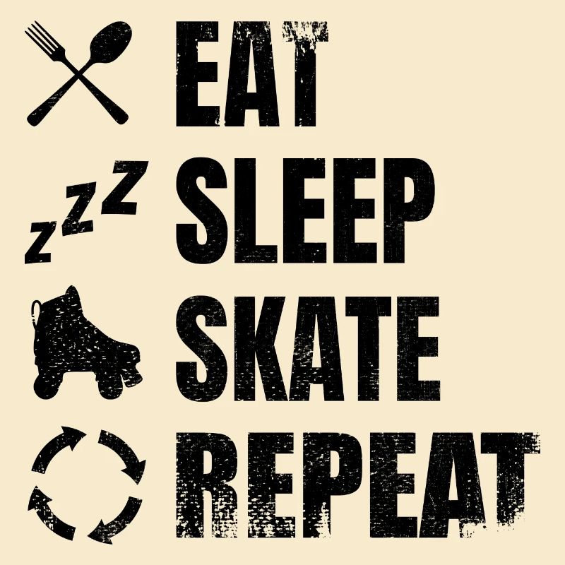 Rollschuhlaufen Routine
