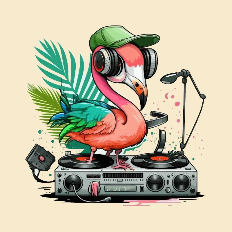 Groovy Pink Vogel