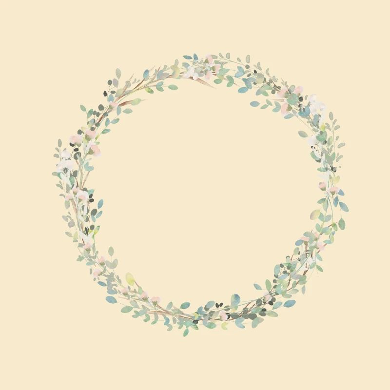 Kranz Elegant Eukalyptus personalisierbar