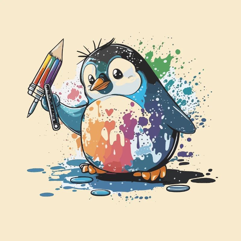 Pinguin-Palette