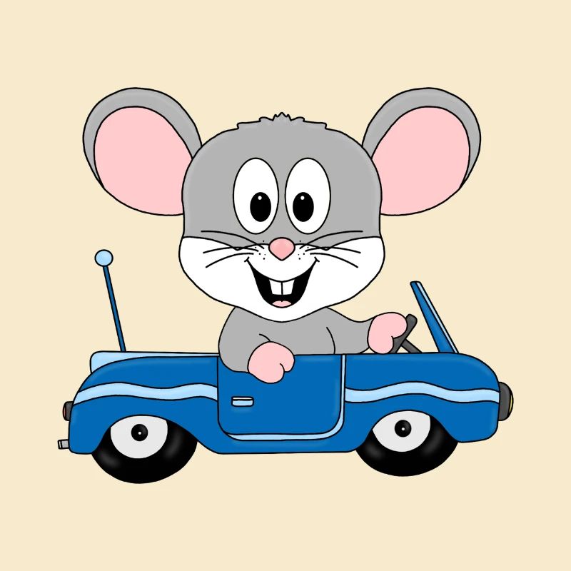 AUTO - MAUS - TIER - KINDER - BABYS