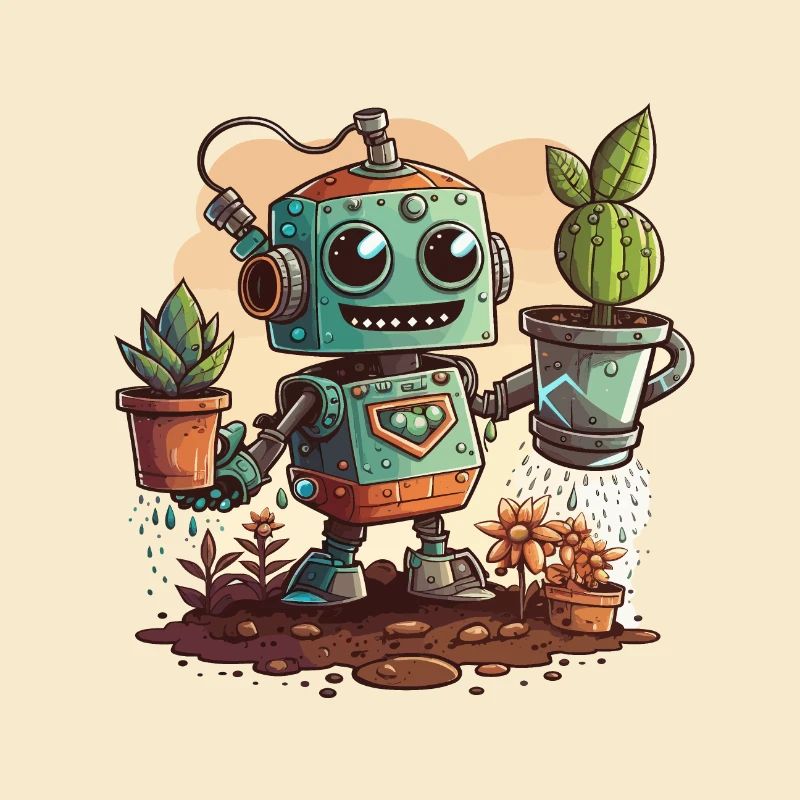 Roboter Bloom