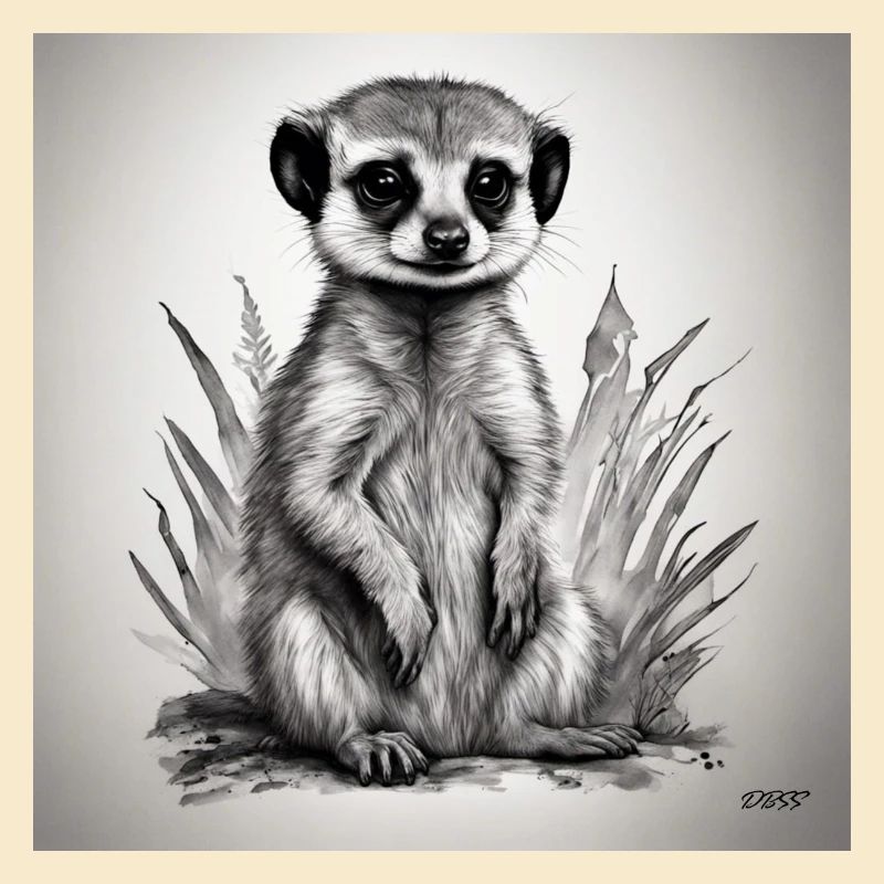 Baby-Erdmännchen