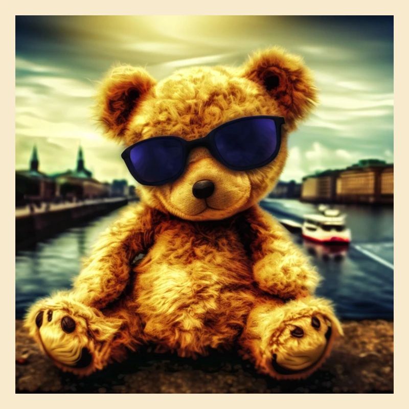Teddy in Hamburg