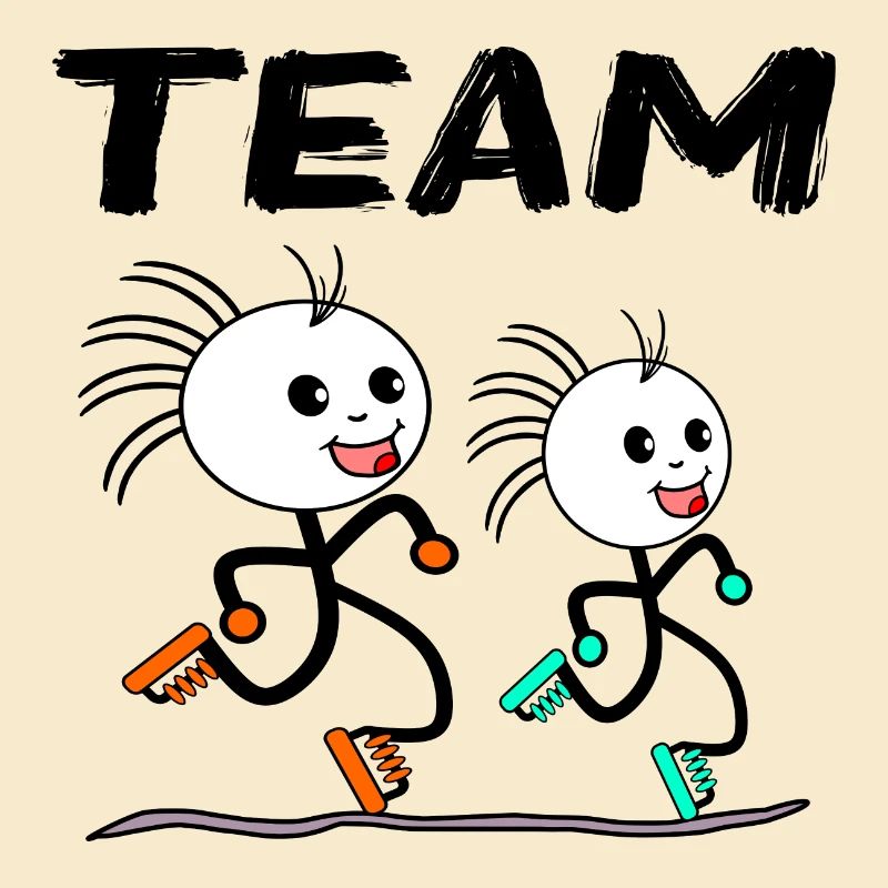 RUNNING TEAM KNITTING MAN RUNNING RUNNING GROUP