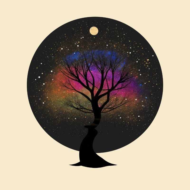 Baum im Universum