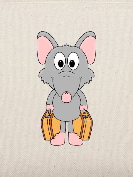 RATTE - KOFFER - TIER - TIERISCH
