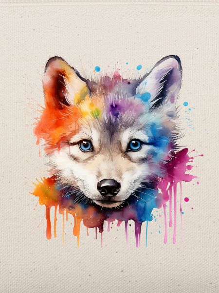Wolf, grauer Wolf, Wolfsjunges