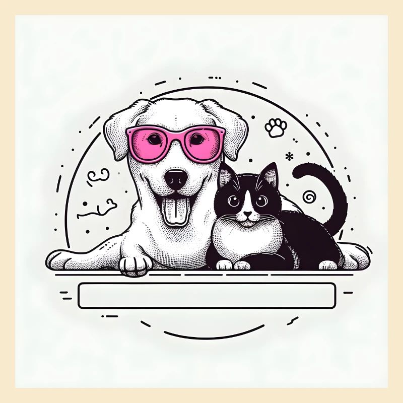 Katze und Hund