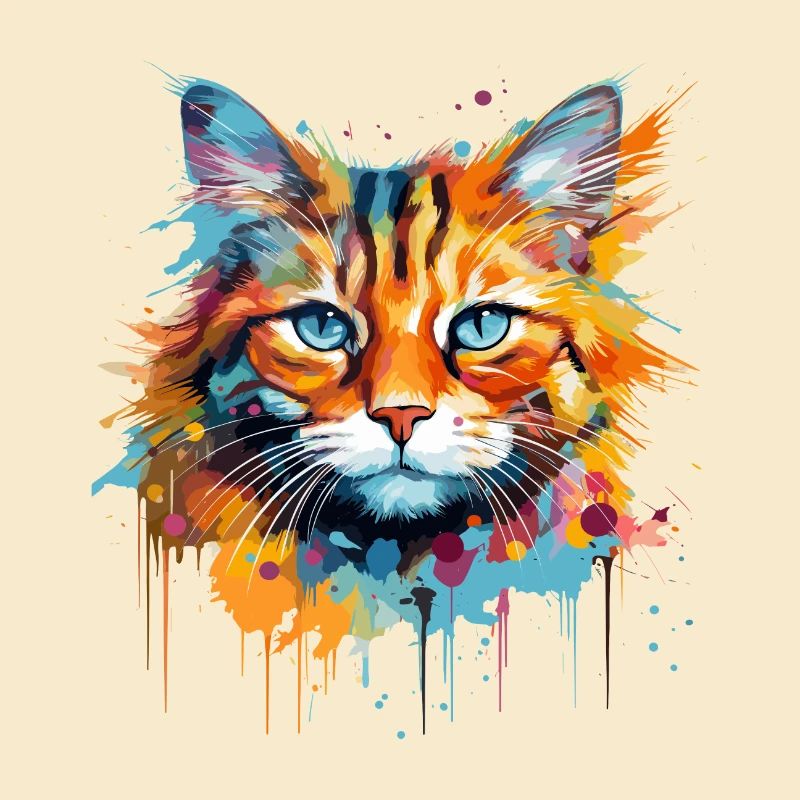 Ginger Cat, Langhaarkatze