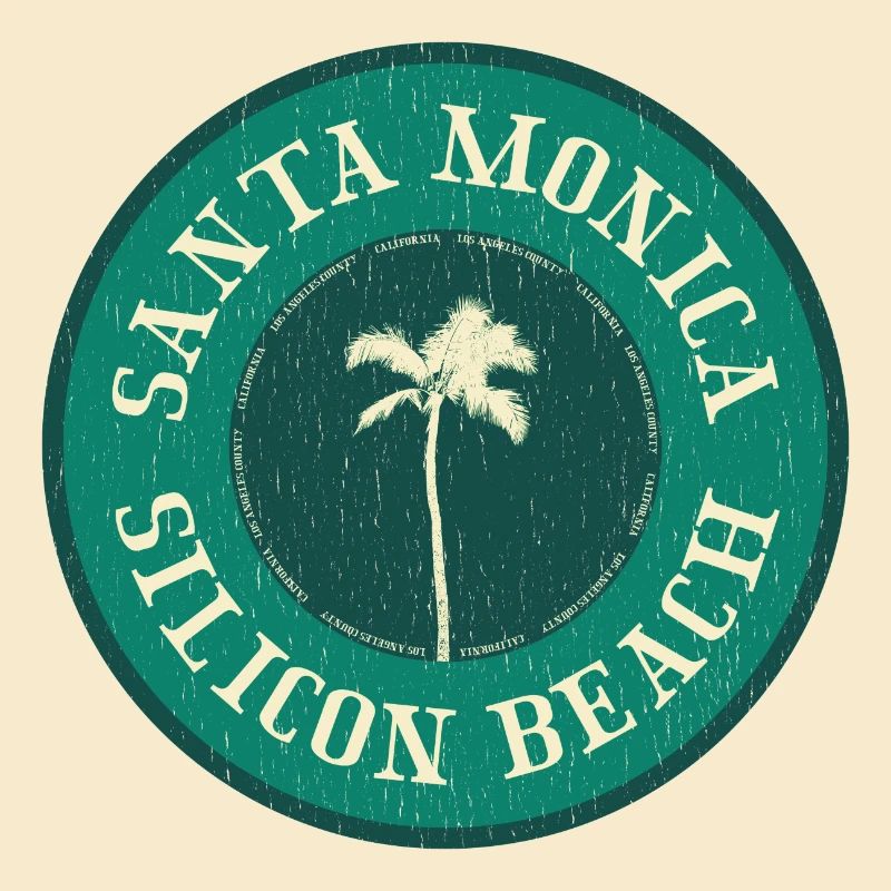Santa Monica Beach Badge
