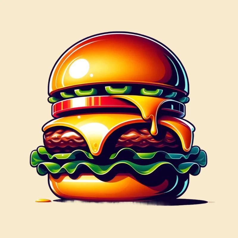Lecker Burger!