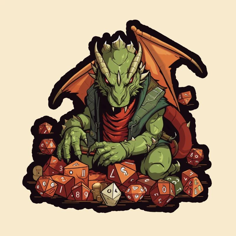 Dragon Guards D20 Cube – Fantasy RPG