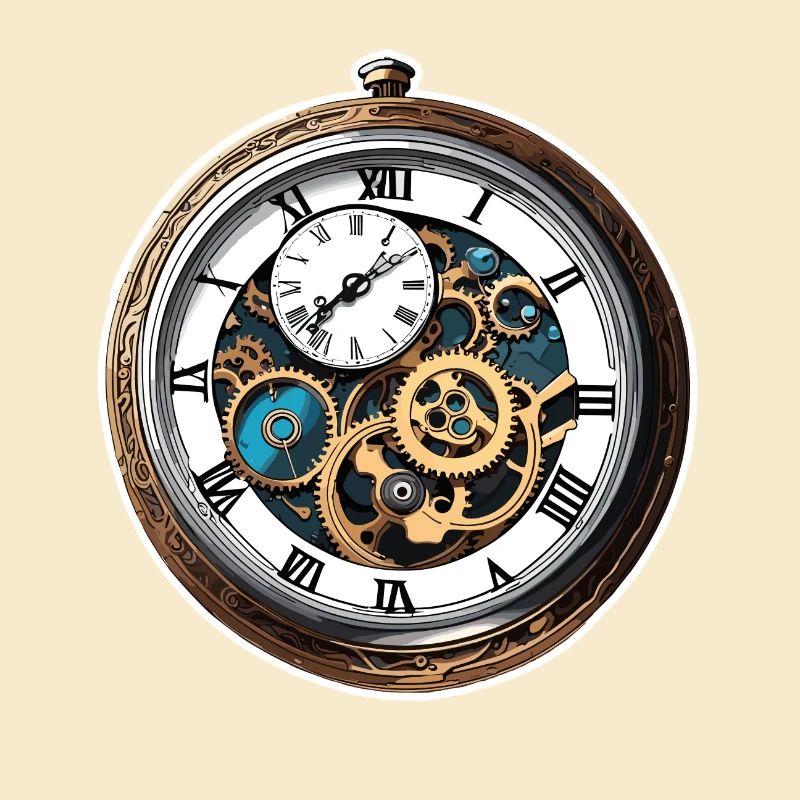 Clock / Movement / Time / Hands / Time / Antique