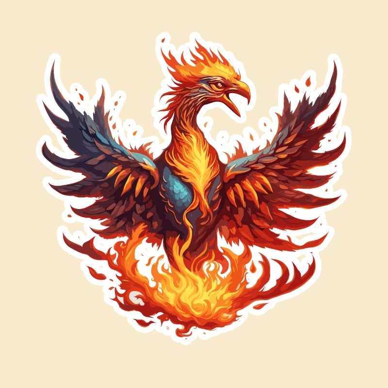 Phoenix / Bird / Animal / Mythical Creature / Fire