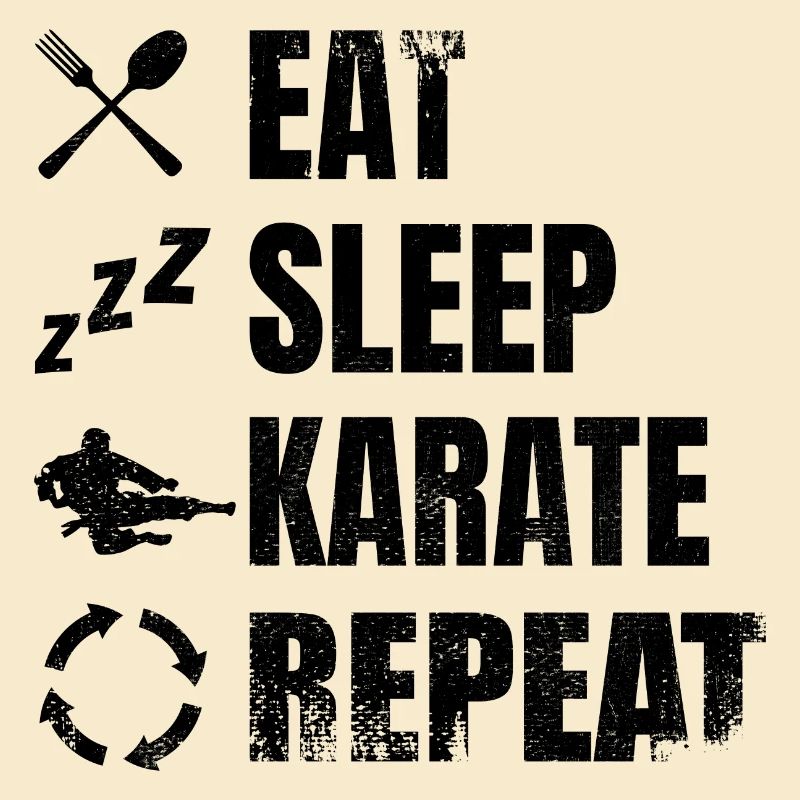 Routine de karatéka