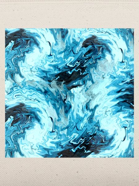 Maritimes Wassermarble Design
