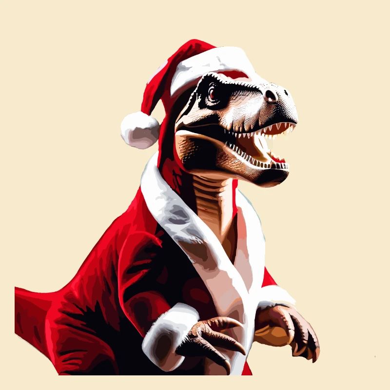 T-Rex : Père Noël