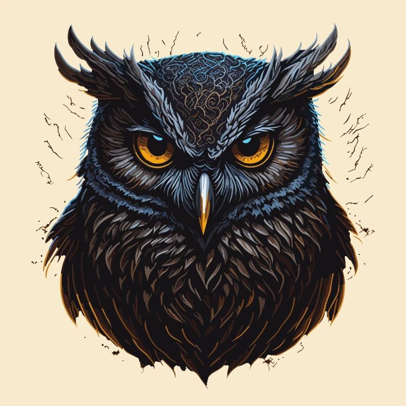 Cute Owls Face