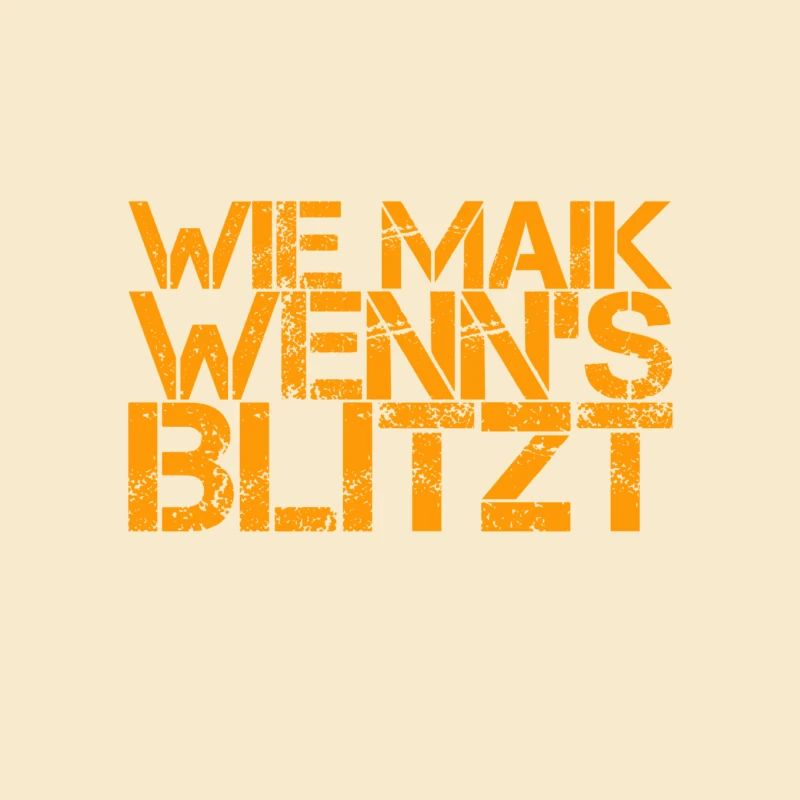 wenn es blitzt