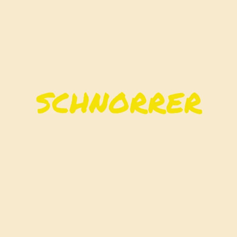 ich schnorre