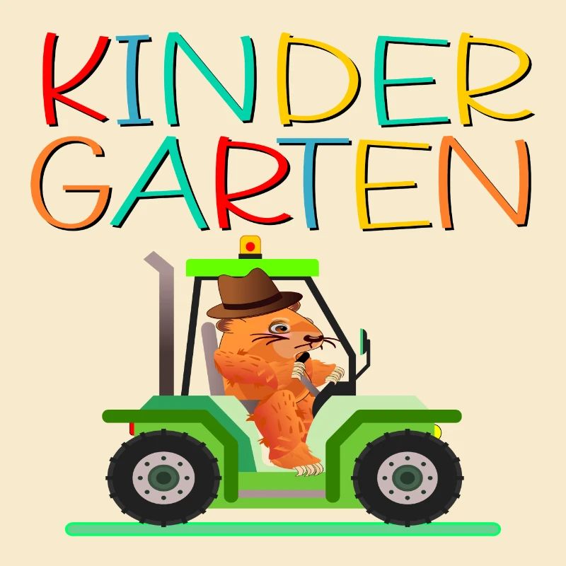 Kindergarten Kind Traktor