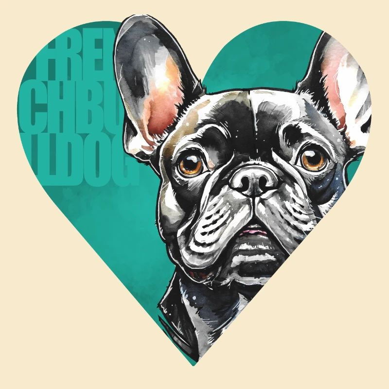 Portrait de bouledogue français