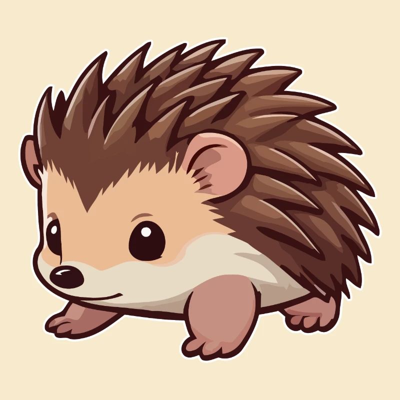 Niedlicher Igel Tier