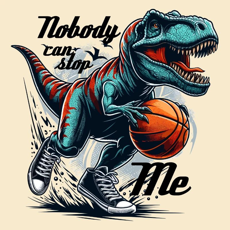 Basketball T-Rex Gift