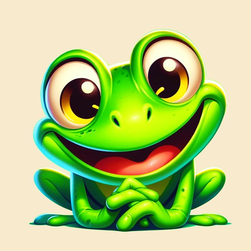 Frech Frosch