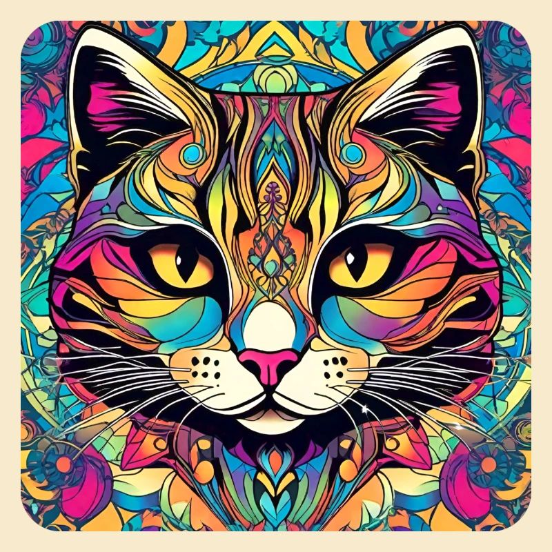 Cool Graffiti Cat