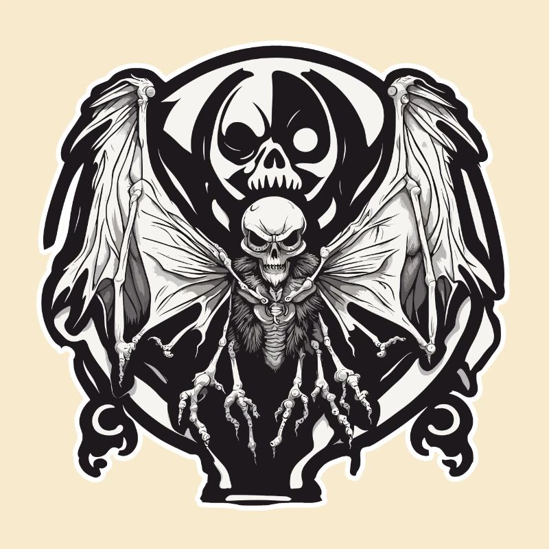 Mothman / Moth / Insect / Mythical Creature / Flutter