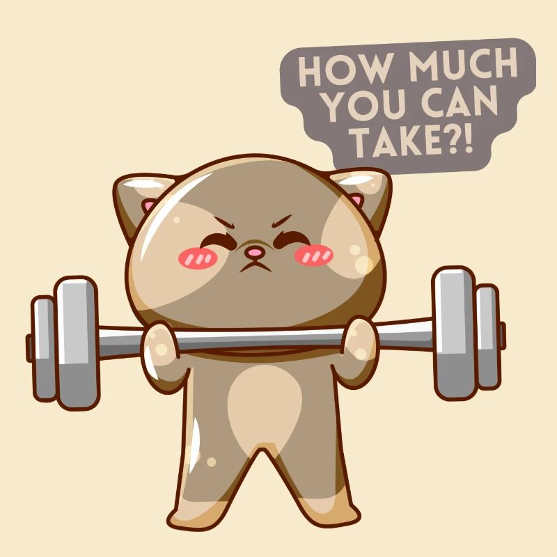 Cat Brave Trainingsmotivation