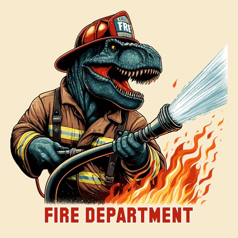 Fire Brigade T-Rex Gift