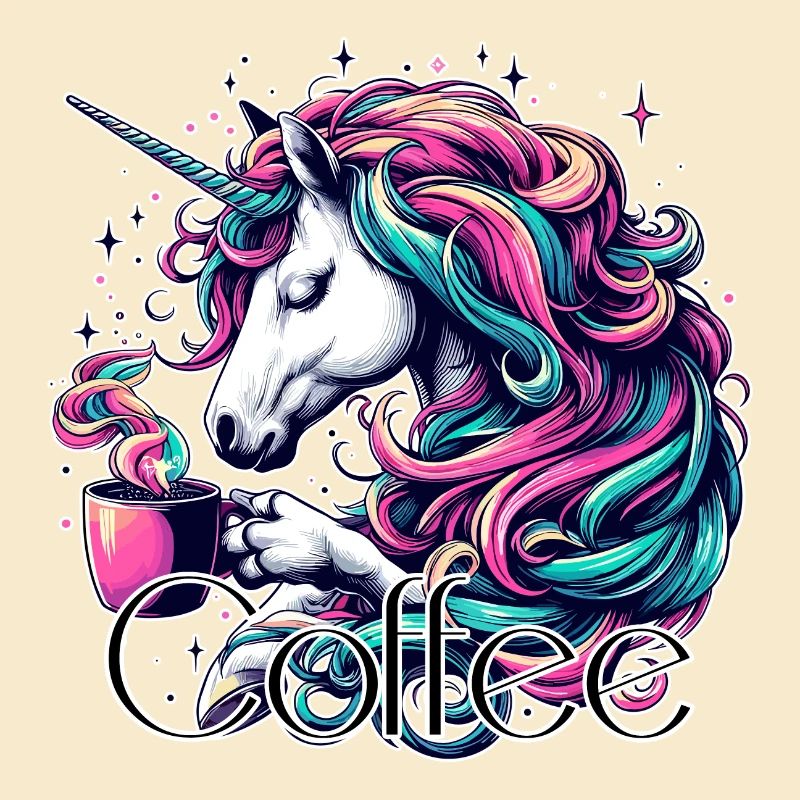 Einhorn Kaffee Geschenk