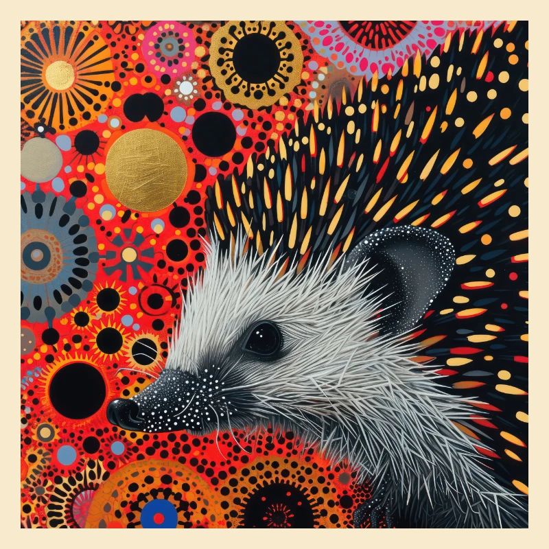 igel, bunt, tier, geschenk, geschenkidee