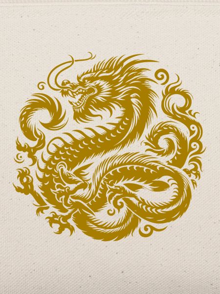 Chinesisches Drachen-Tattoo