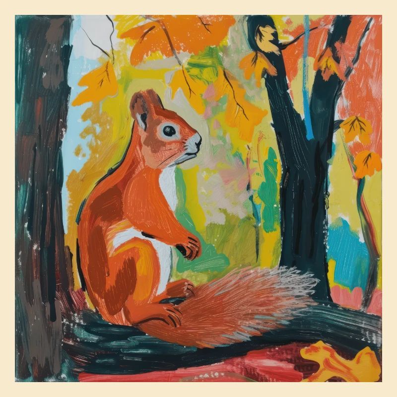 eichhörnchen, bunt, tier, geschenk, geschenkidee