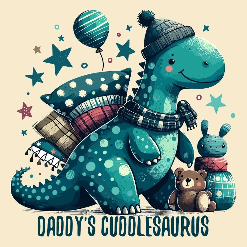 Daddy's Cuddlesaurus Cuddle Dinosaur Gift
