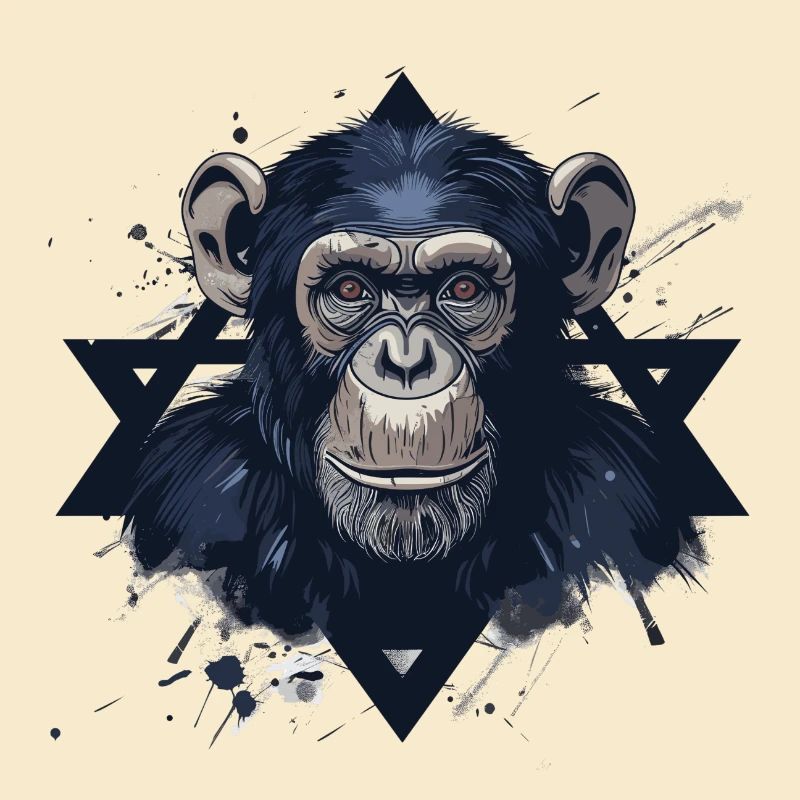 Schimpanse Affe