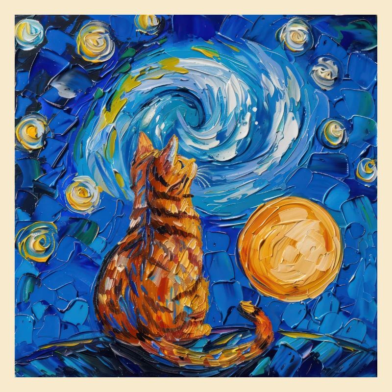 Chat, Motif De Chat