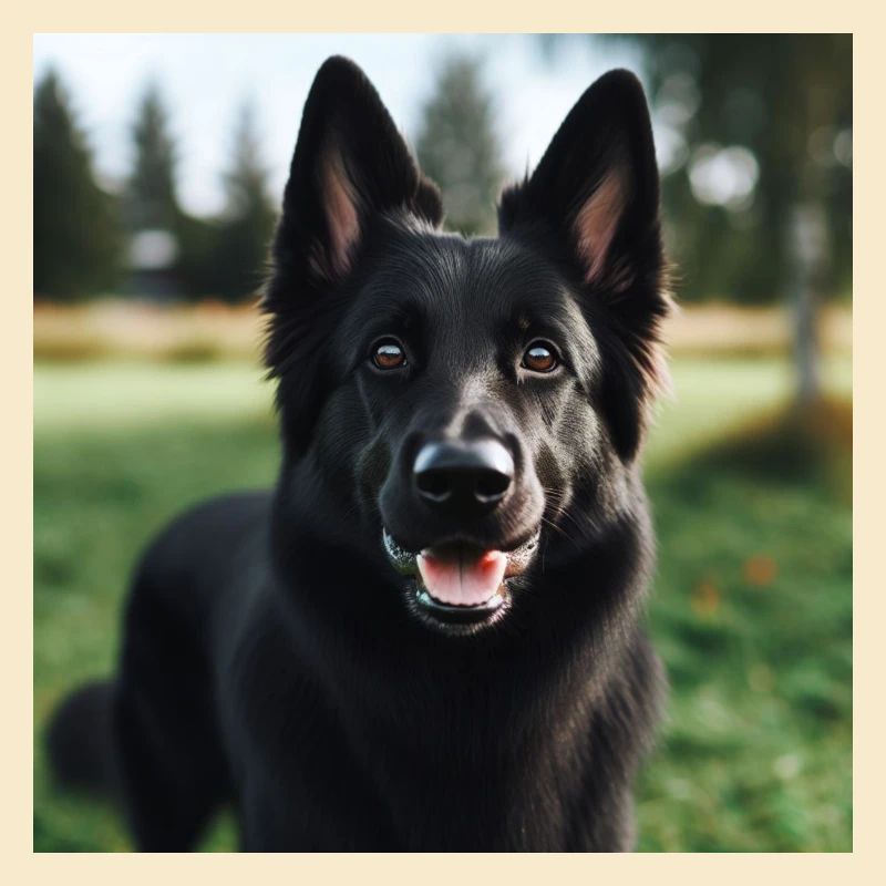 Black German Shepherd