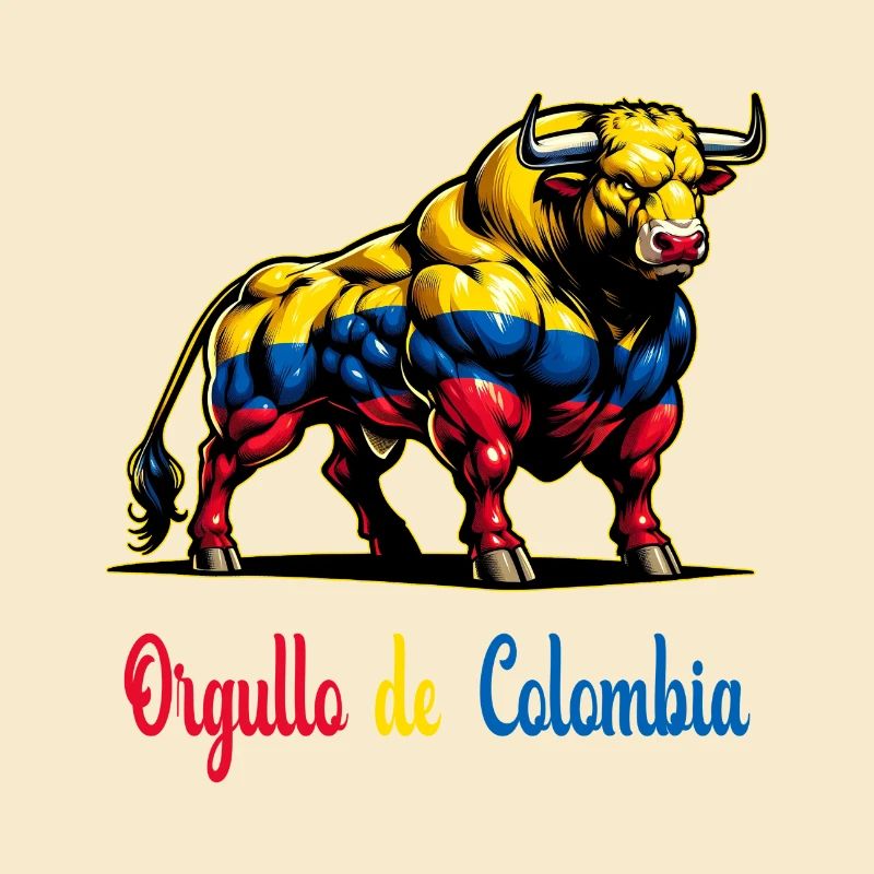 C'est la fierté du drapeau de la Colombie