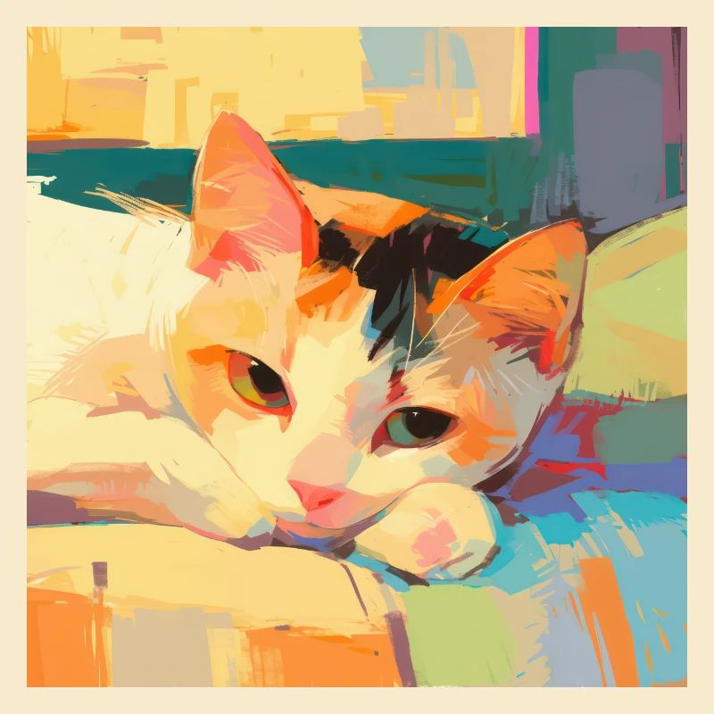 Chat, Motif De Chat