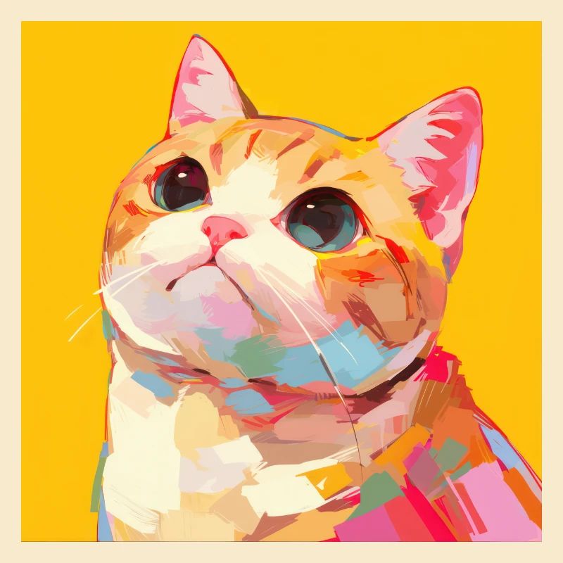 Chat, Motif De Chat